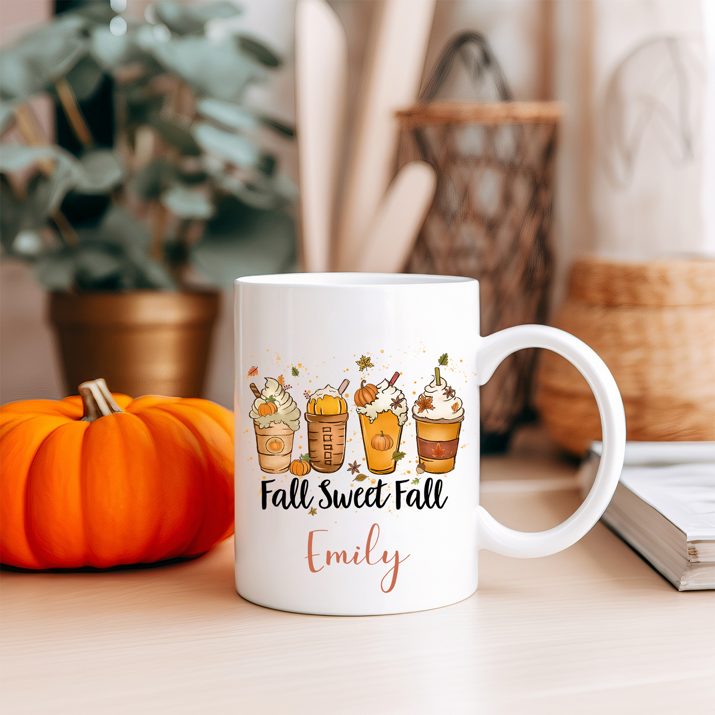 Custom Fall Mug - Bijoux Lucy