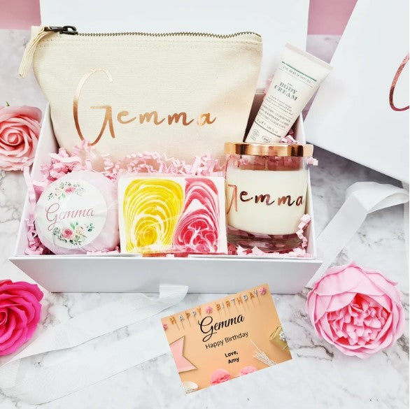 70th Birthday Gift Set, Age Gifts, Birthday Gifts for Her - Bijoux Lucy