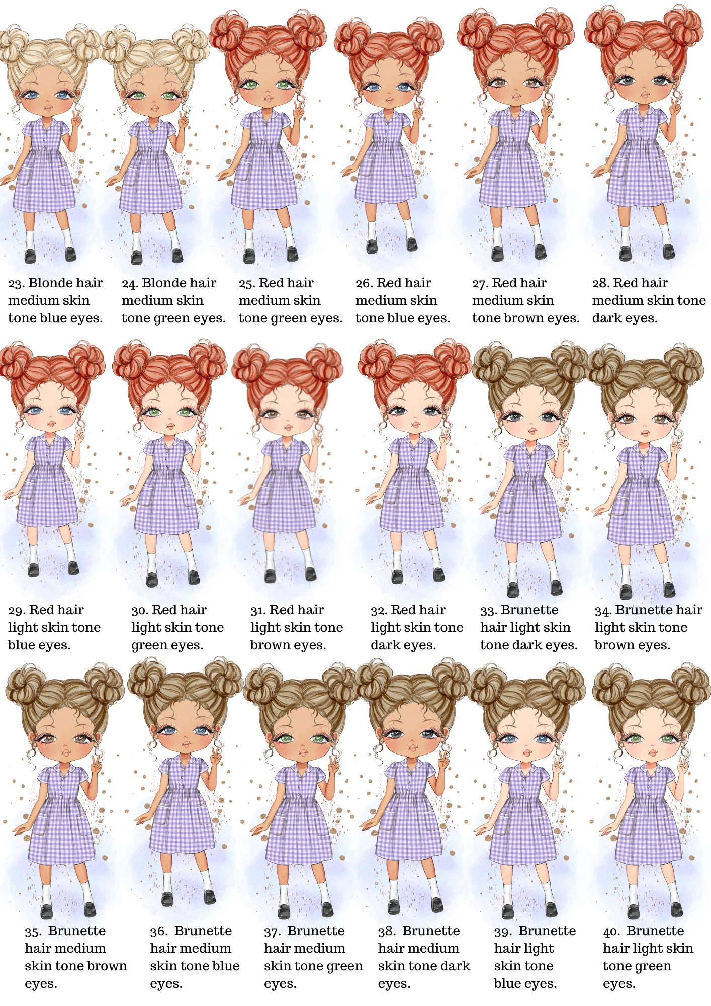 Personalised Character Pencil Case - Bijoux Lucy