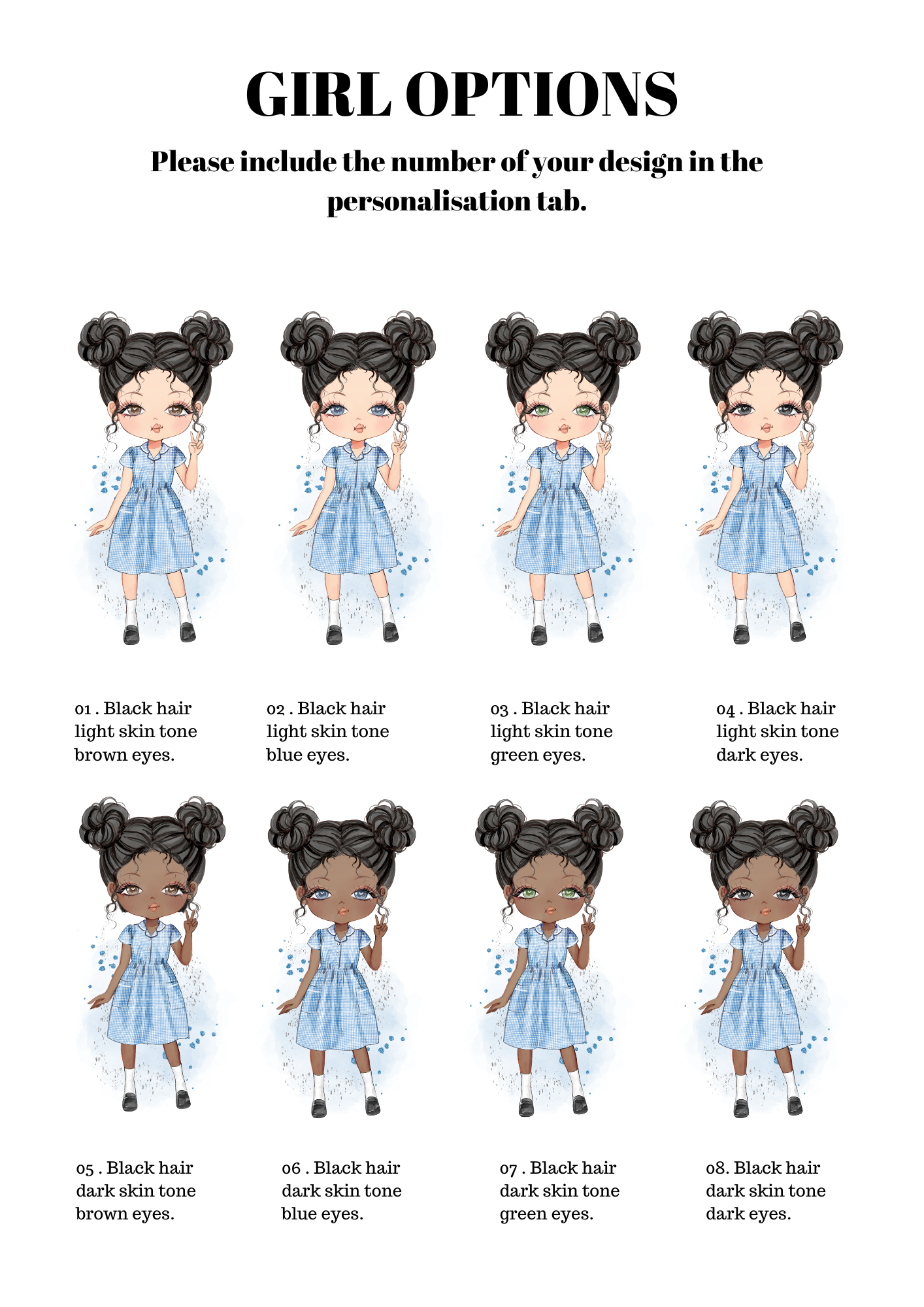 Personalised Character Pencil Case - Bijoux Lucy