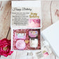 Personalised Happy Birthday Gift Box - Bijoux Lucy