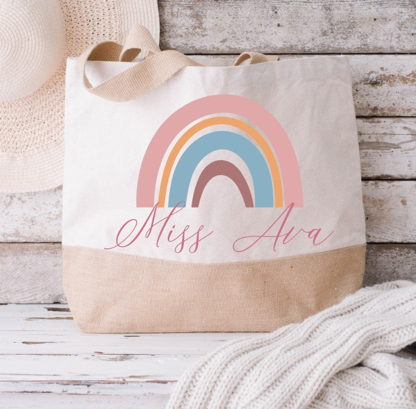 Personalised Teacher Tote Bag - Bijoux Lucy