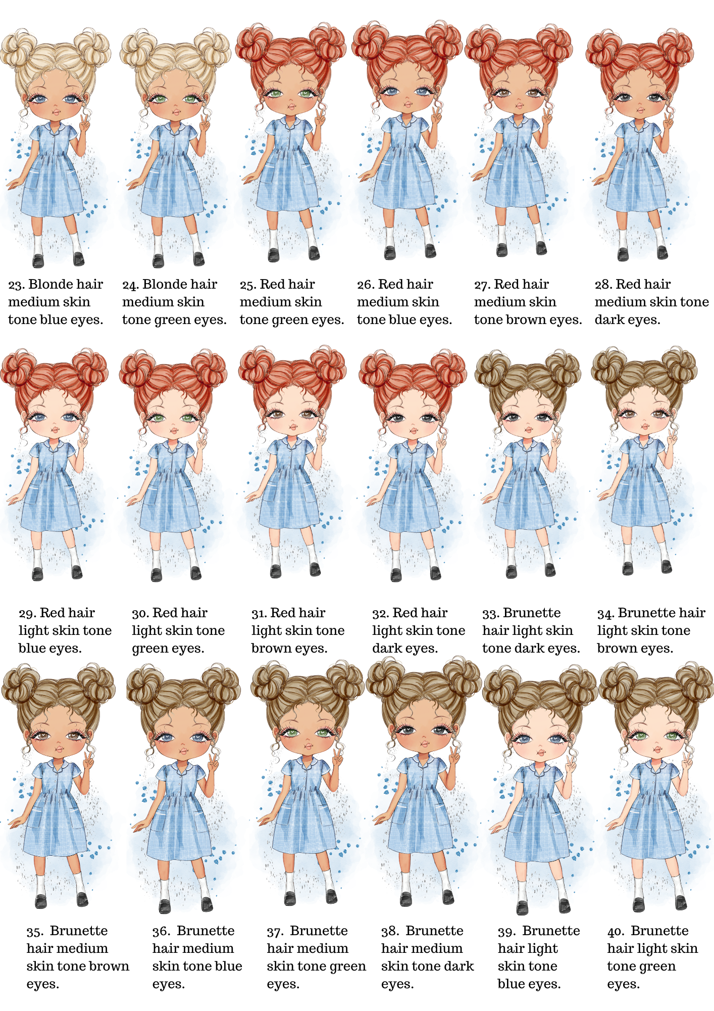 Personalised Character Pencil Case - Bijoux Lucy