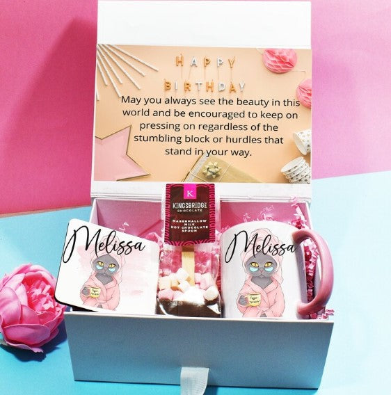 Personalised Birthday Gift Set for Her - Bijoux Lucy
