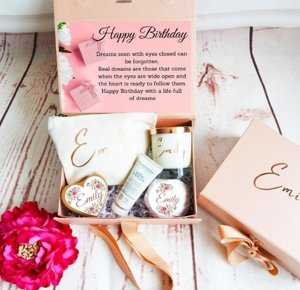 Happy Birthday Gift Box, Birthday Gift For Her - Bijoux Lucy
