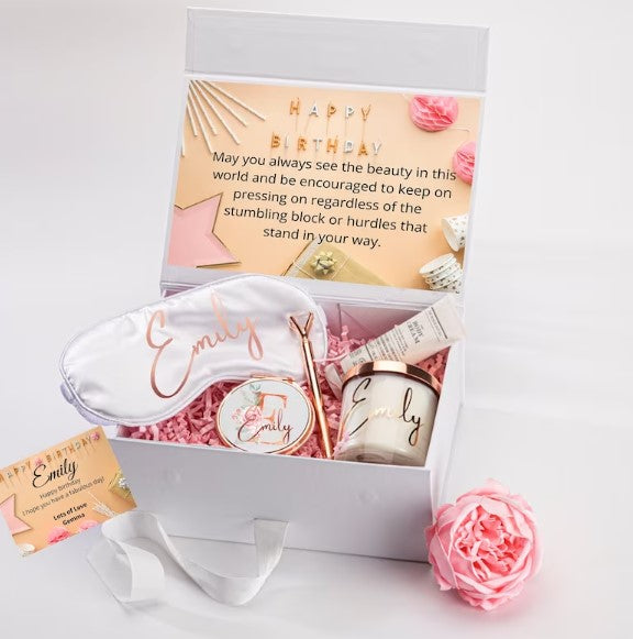 Personalised Birthday Gift Set for Her - Bijoux Lucy