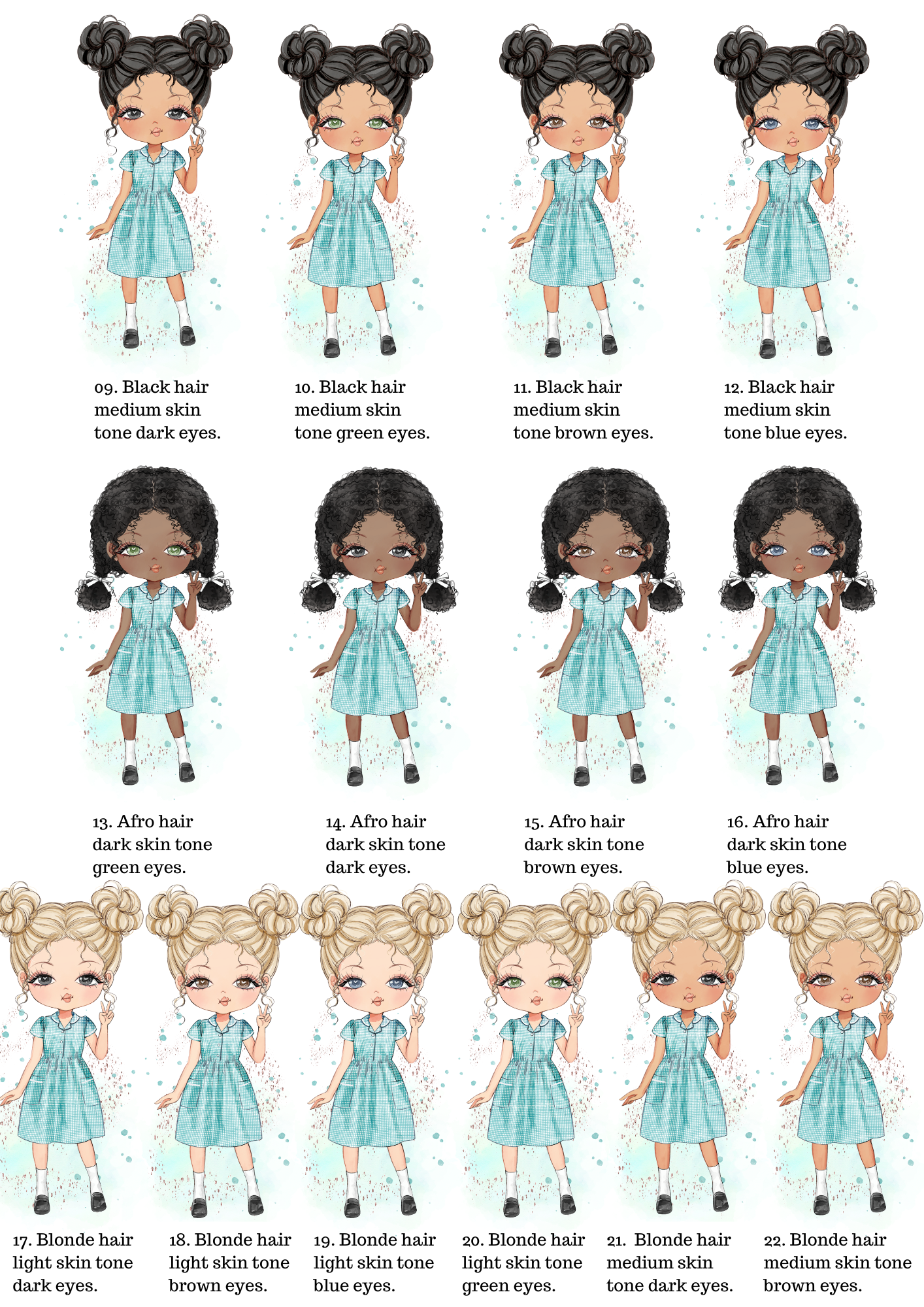 Personalised Character Pencil Case - Bijoux Lucy