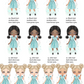 Personalised Character Pencil Case - Bijoux Lucy