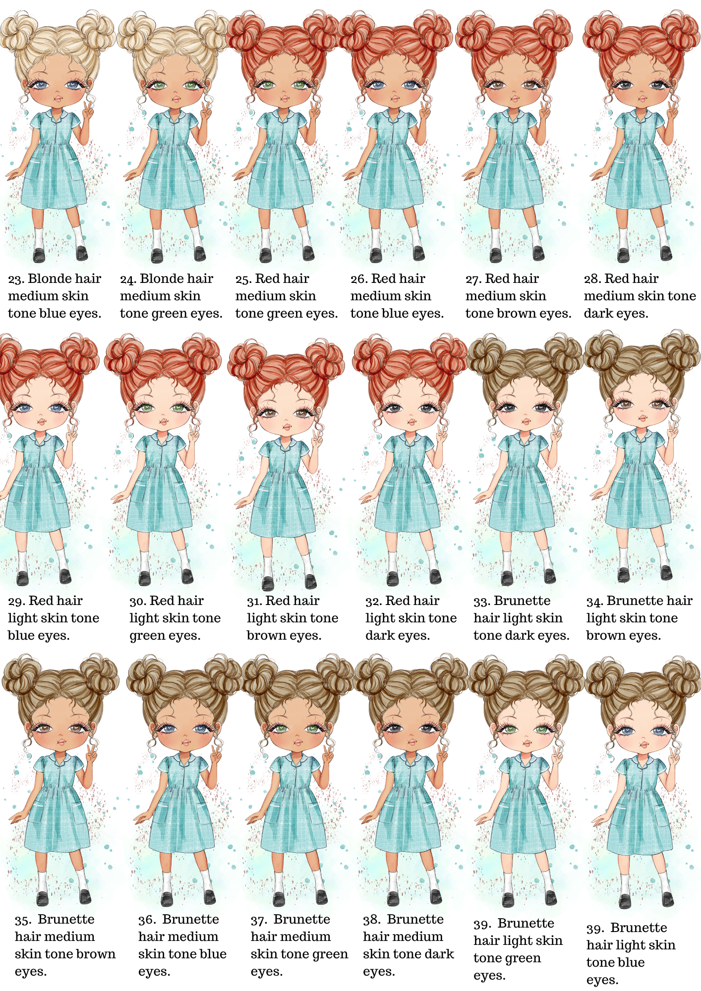 Personalised Character Pencil Case - Bijoux Lucy