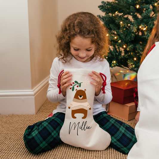 Personalised Bear Stocking