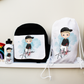 Custom School Set for Boys with Drawstring Bag - Bijoux Lucy