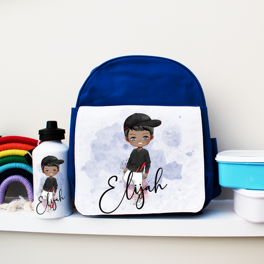 Personalised School Backpack for Boys - Bijoux Lucy