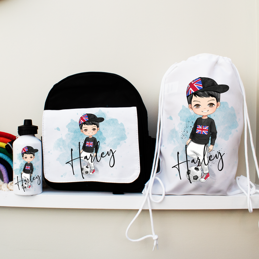 School Set for Boys with Drawstring PE Bag - Bijoux Lucy