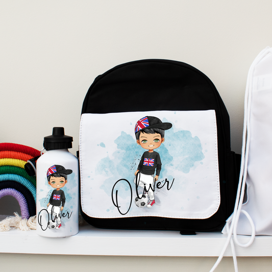 Personalised School Backpack for Boys - Bijoux Lucy
