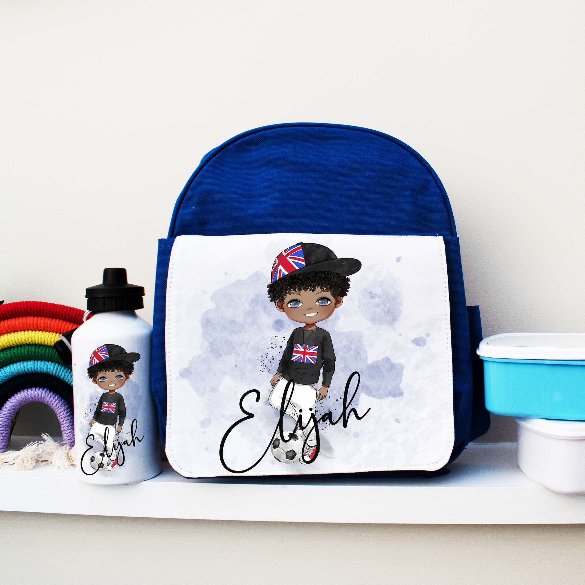 Custom School Backpack for Boys - Bijoux Lucy