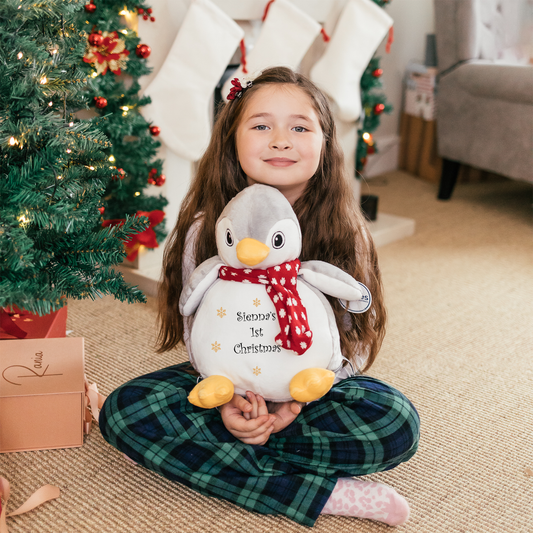 First Christmas Penguin Plush Toy