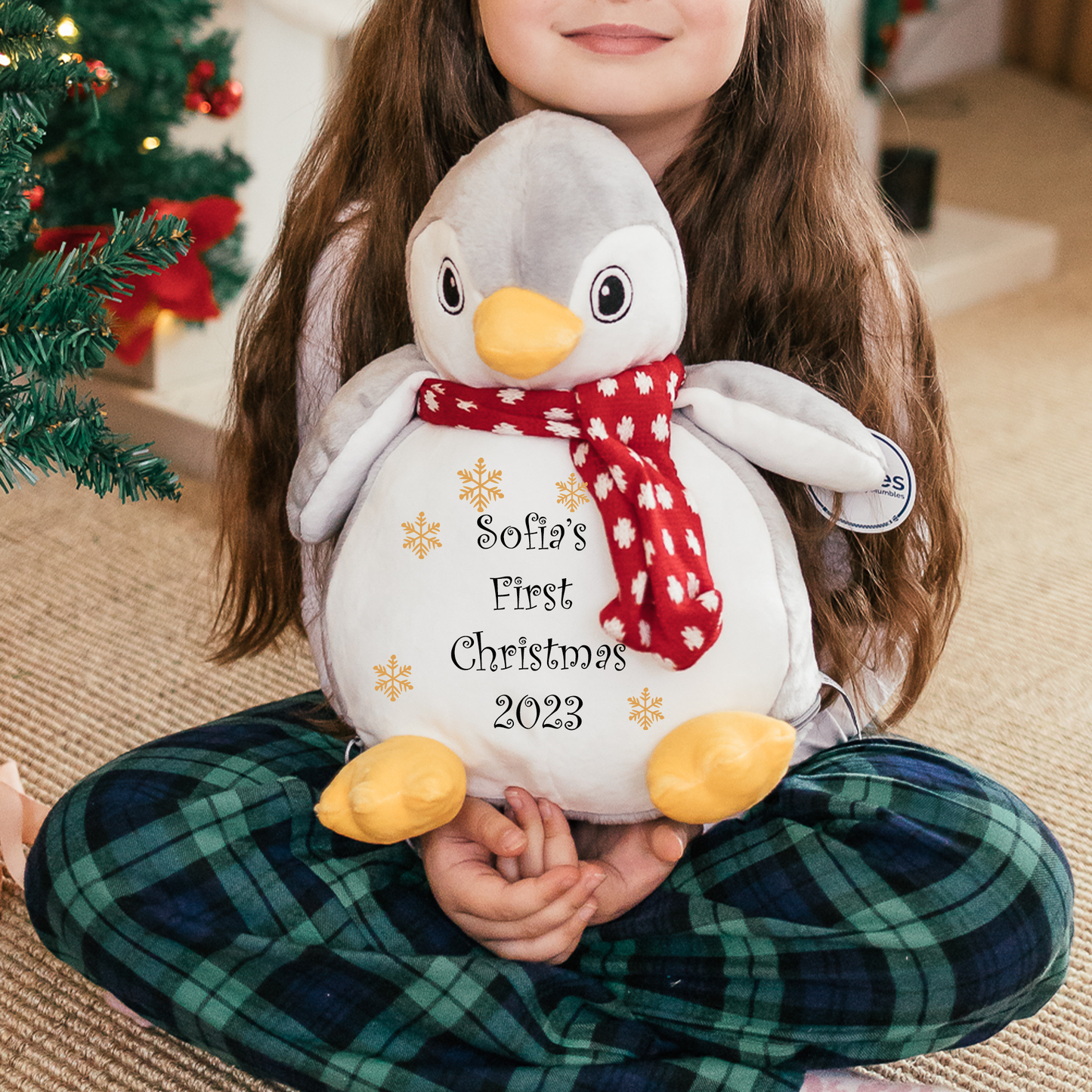 First Christmas Penguin Plush Toy