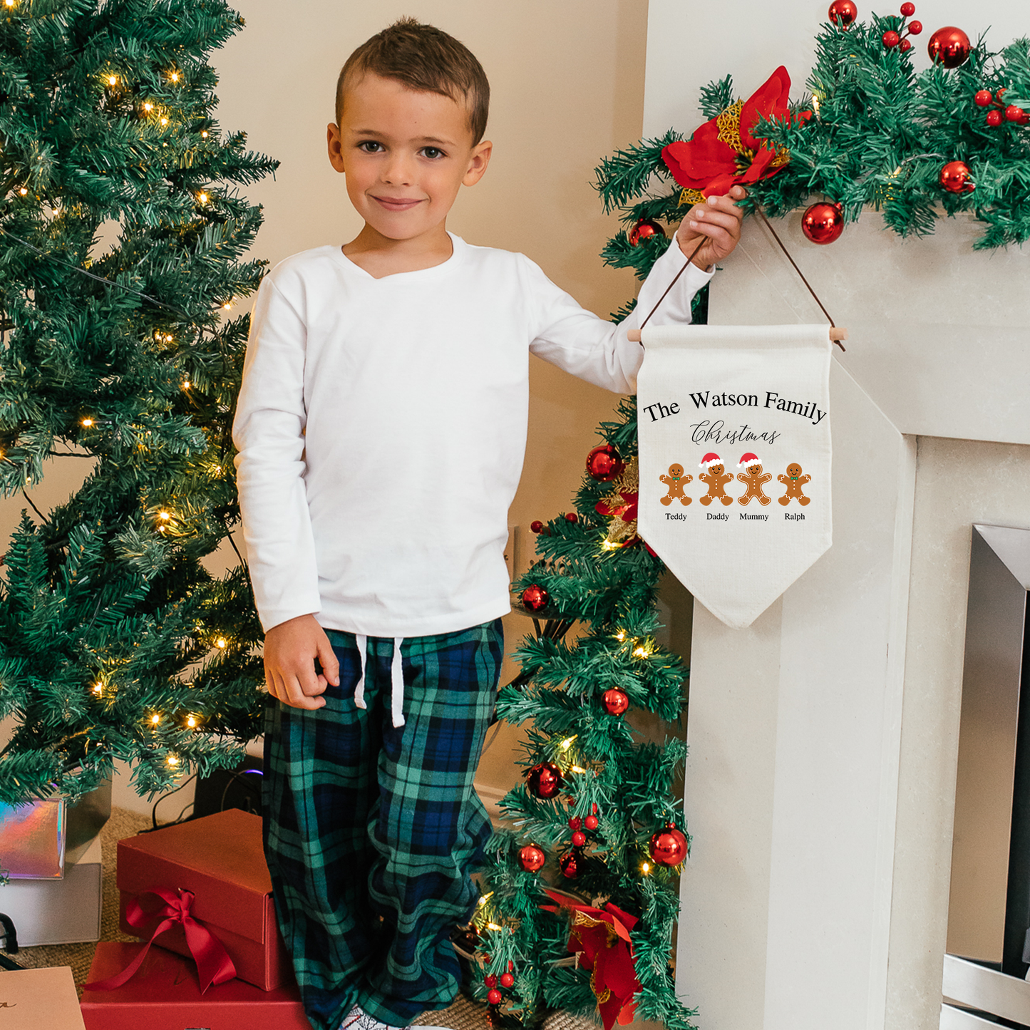 Christmas Pennant Flag