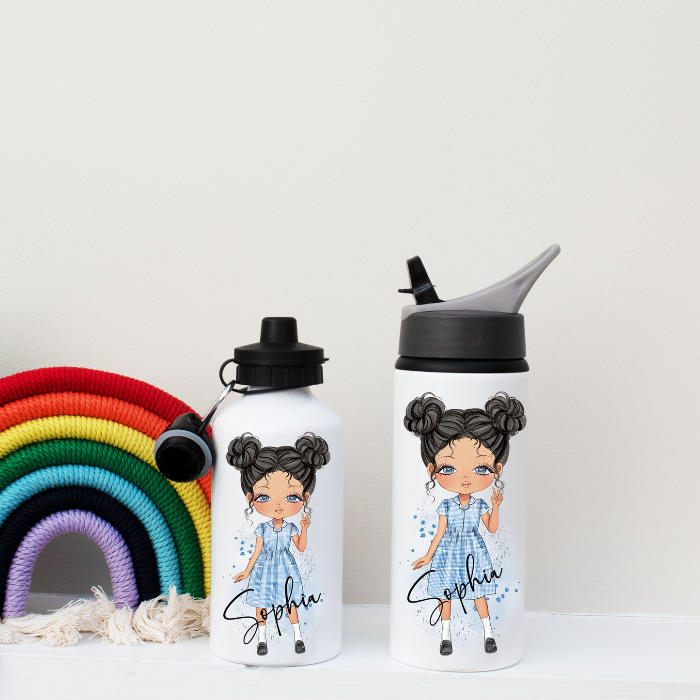 School Water Bottle for Girls - Bijoux Lucy