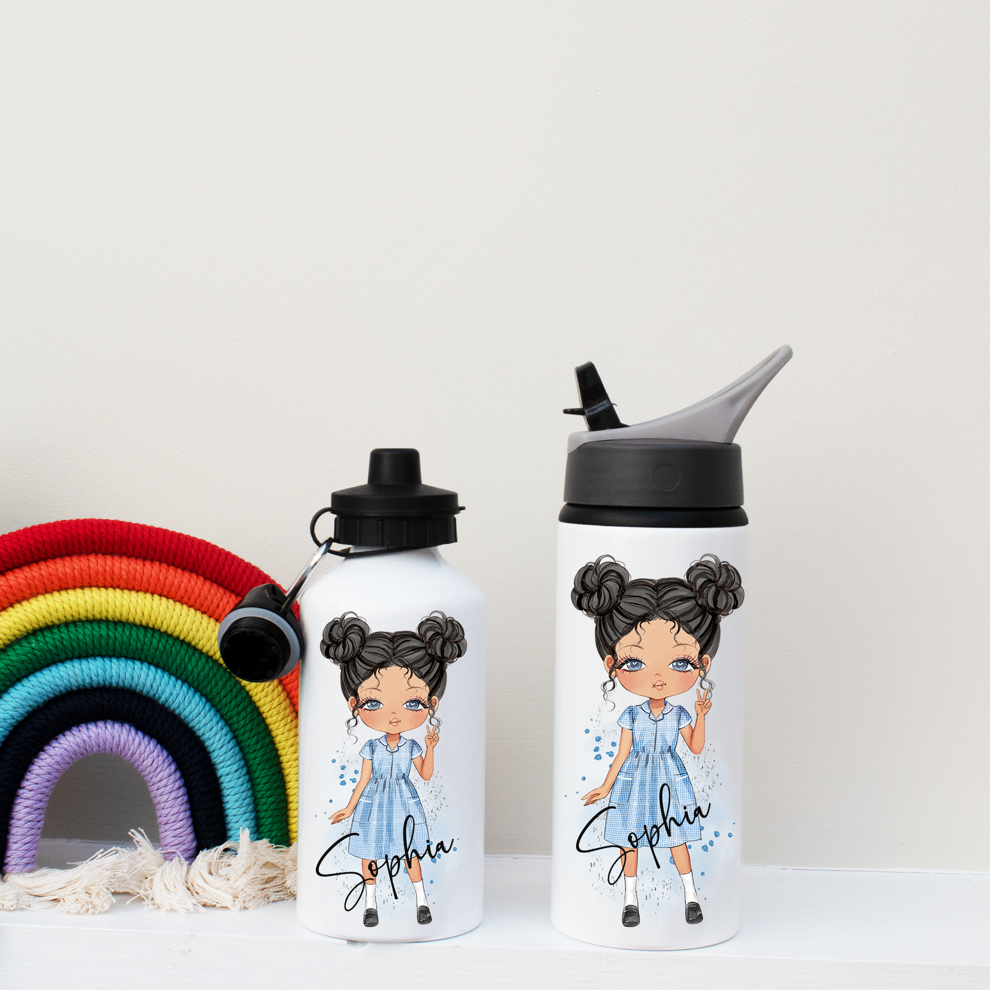 School Water Bottle for Girls - Bijoux Lucy