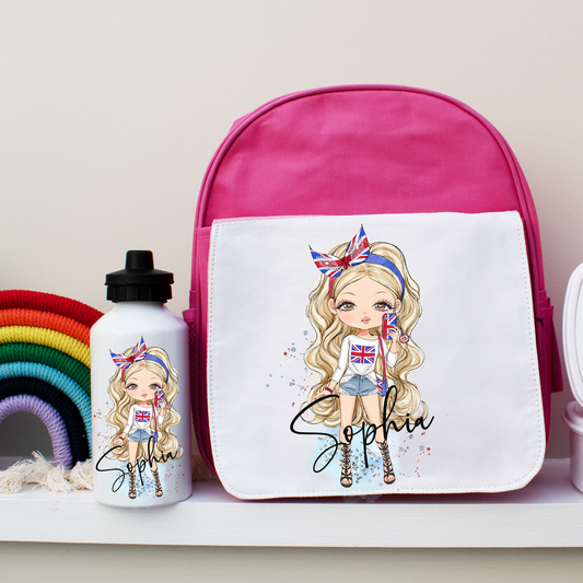 School Backpack for Girls - Bijoux Lucy