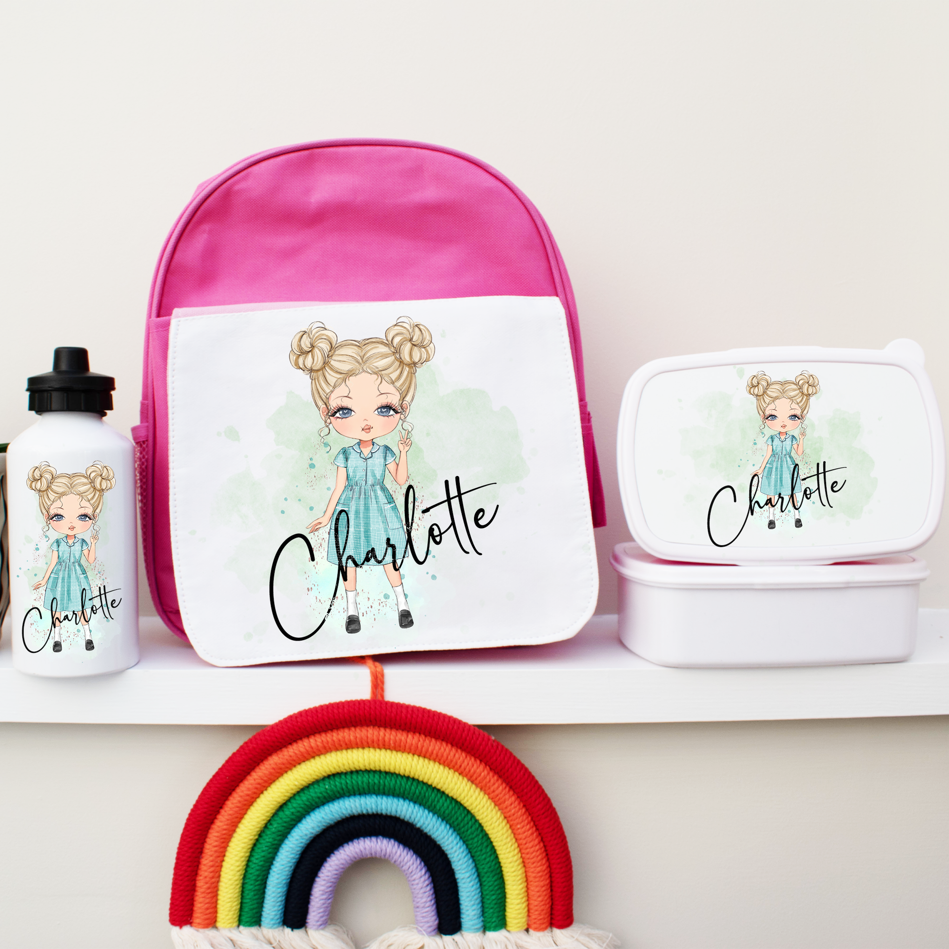Toddler Girl School Set, Back to School Set for Girls - Bijoux Lucy