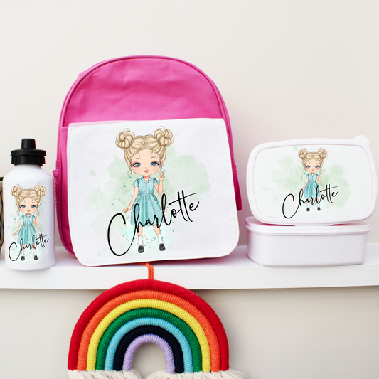 Personalised School Kit for Girls - Bijoux Lucy