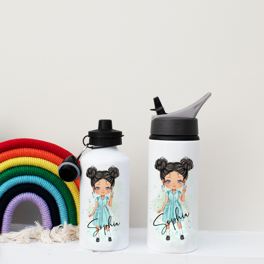 Girls School Water Bottle - Bijoux Lucy