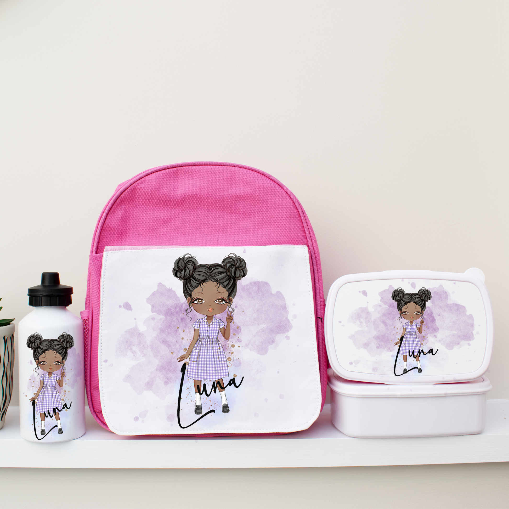 Personalised School Set for Girls - Bijoux Lucy