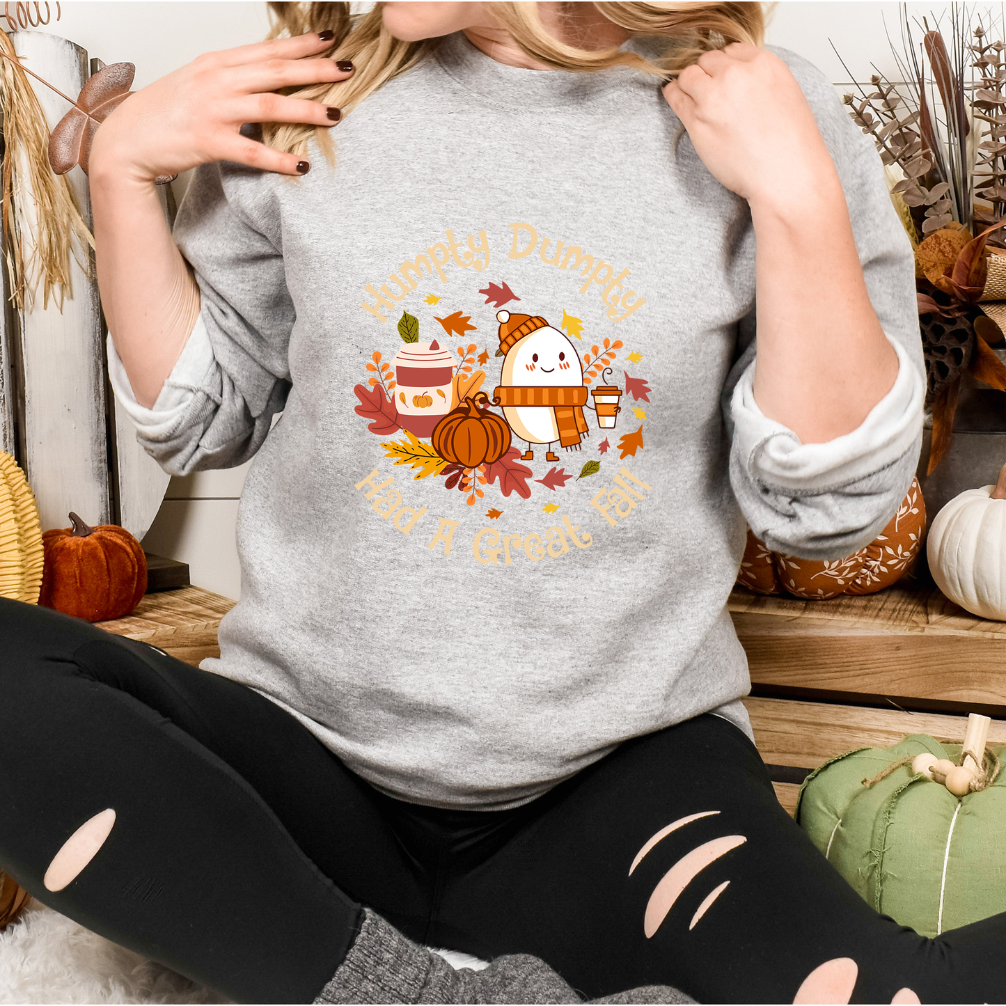 Humpty Dumpty Had a Great Fall Jumper