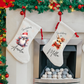 Christmas Reindeer Stocking