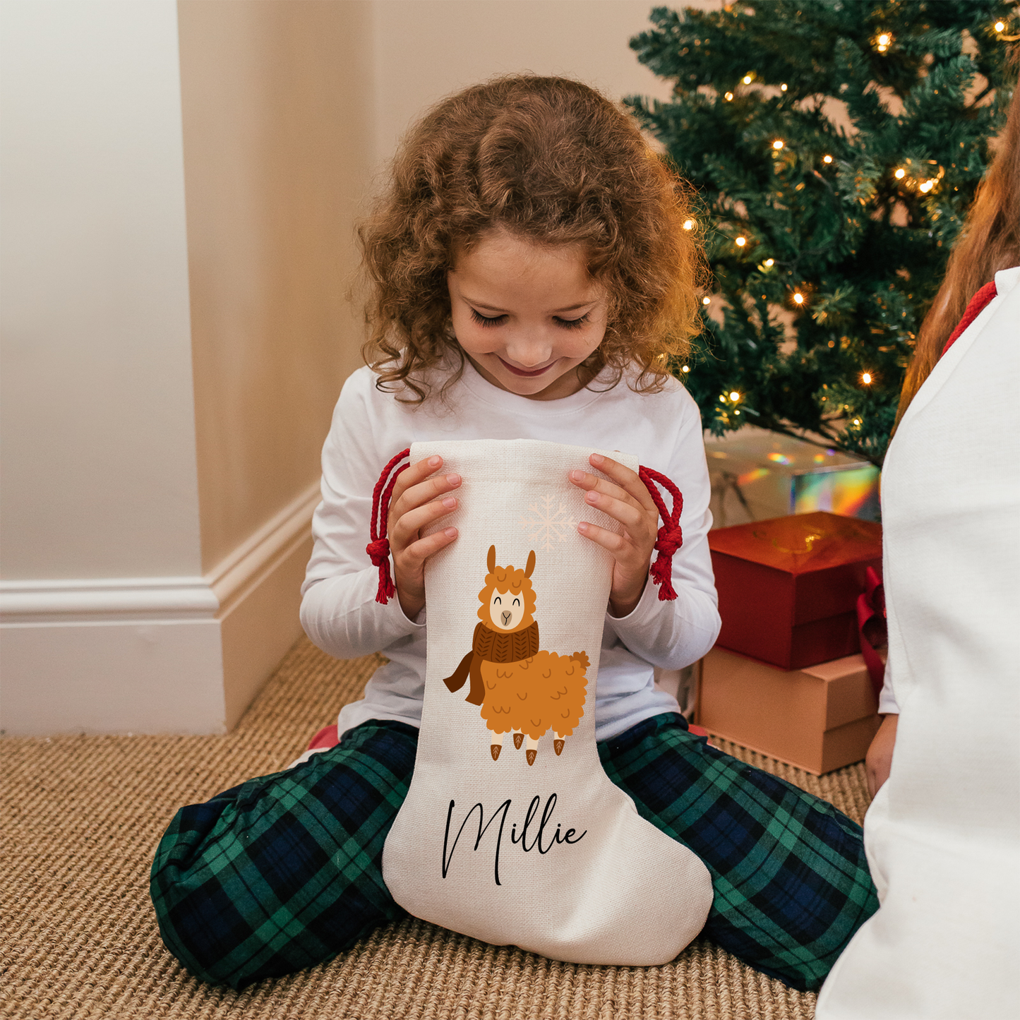 Llama Christmas Stocking