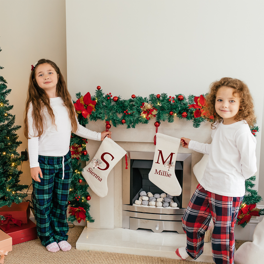 Personalised Initial Christmas Stocking