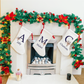 Custom Initial Christmas Stocking