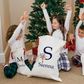 Custom Initial Christmas Stocking