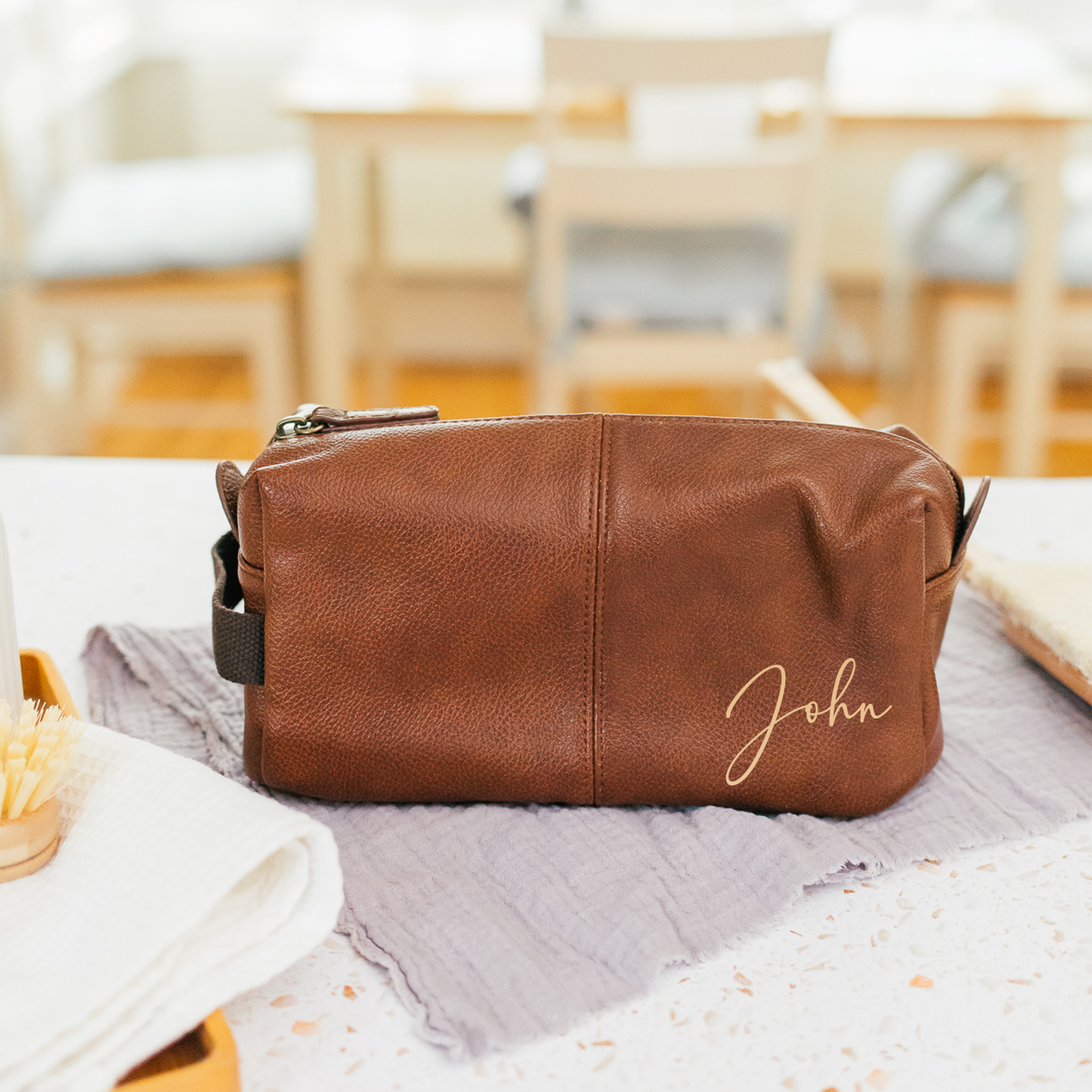 Men's Personalised Washbag