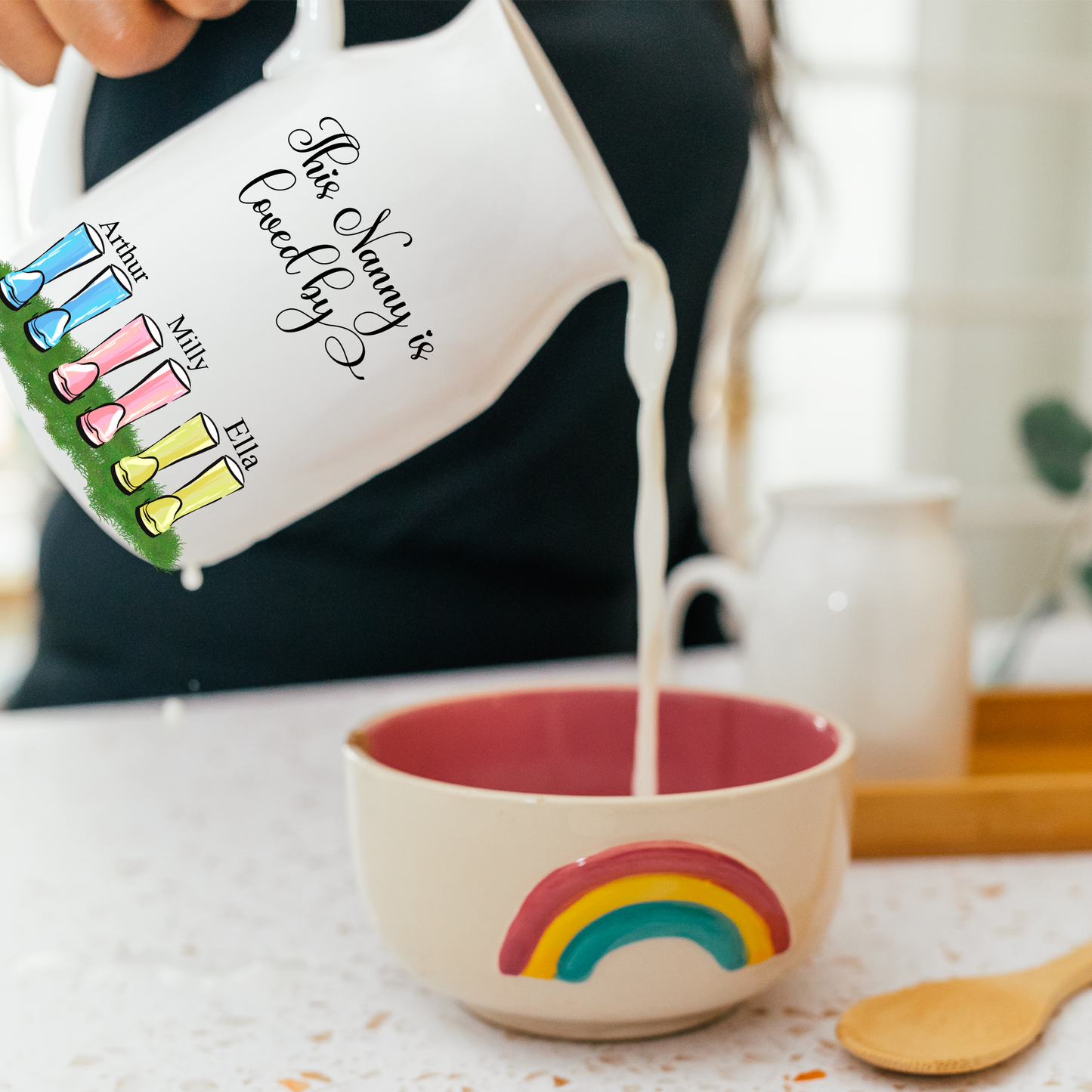 Custom Milk Jug