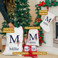 Custom Initial Christmas Stocking