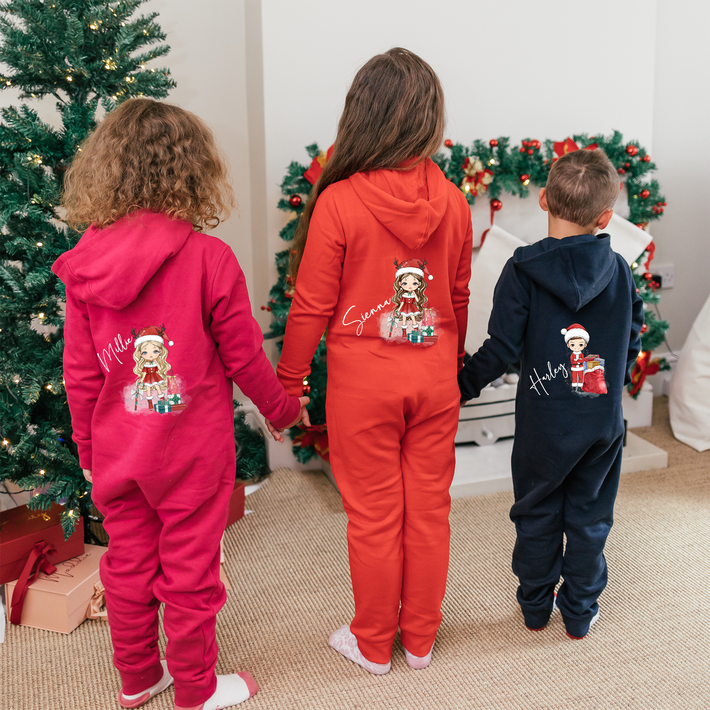 Personalised Christmas Onesies for Kids