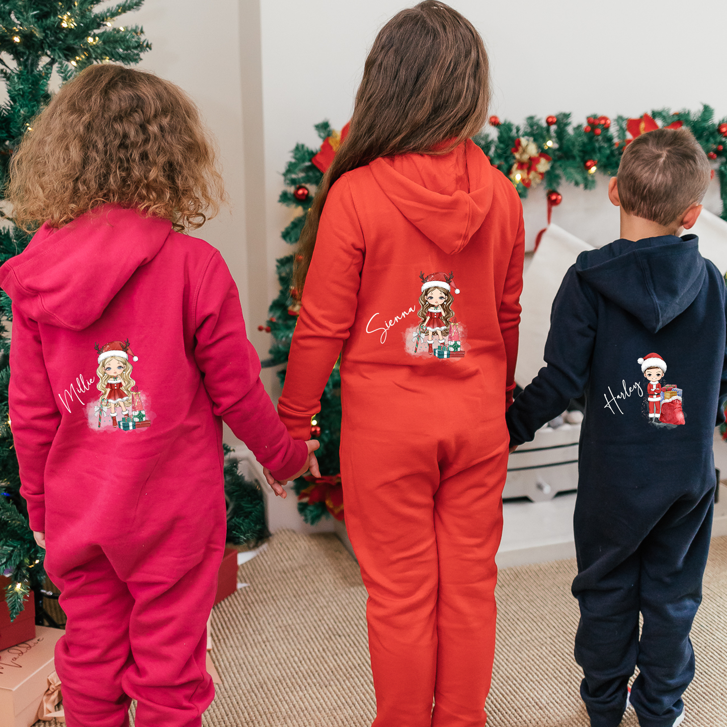 Personalised Christmas Onesies for Kids