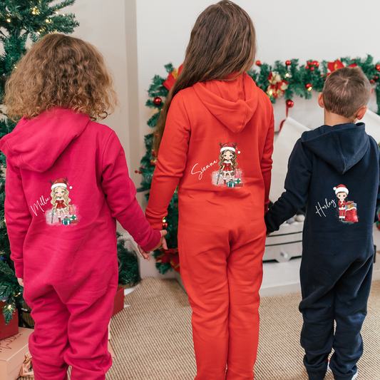Personalised Christmas Onesies for Kids