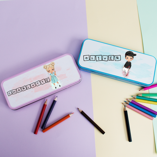 Personalised Character Pencil Case - Bijoux Lucy