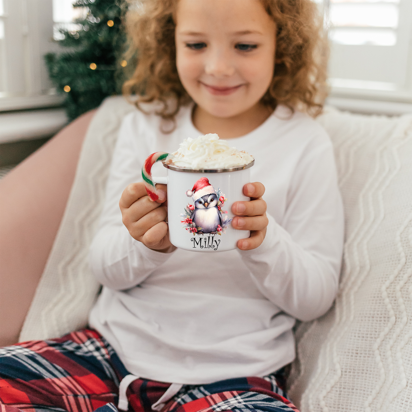 Personalised Christmas Hot Chocolate Mug