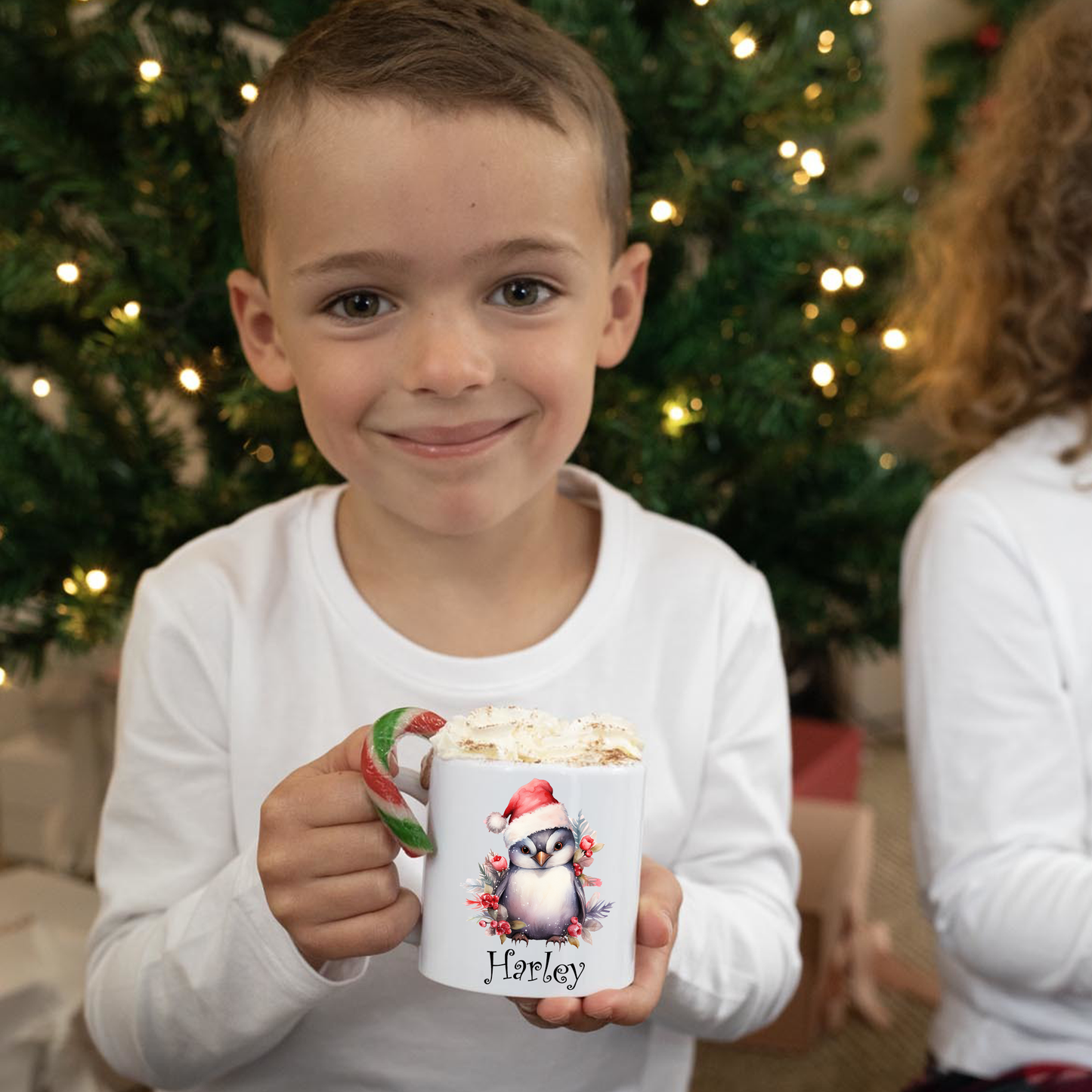 Personalised Christmas Hot Chocolate Mug