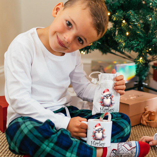 Personalised Christmas Hot Chocolate Mug