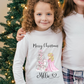 Personalised Christmas Pajamas for Girls