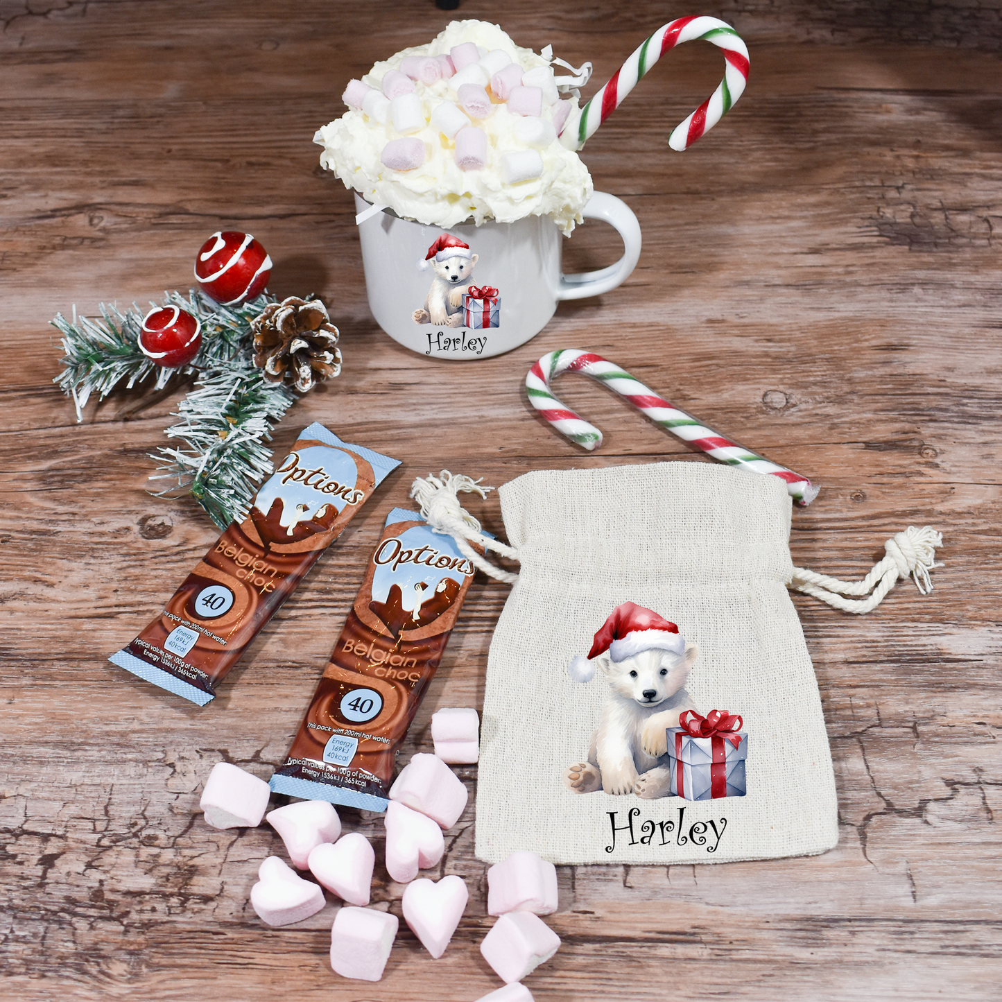 Personalised Hot Chocolate Kit