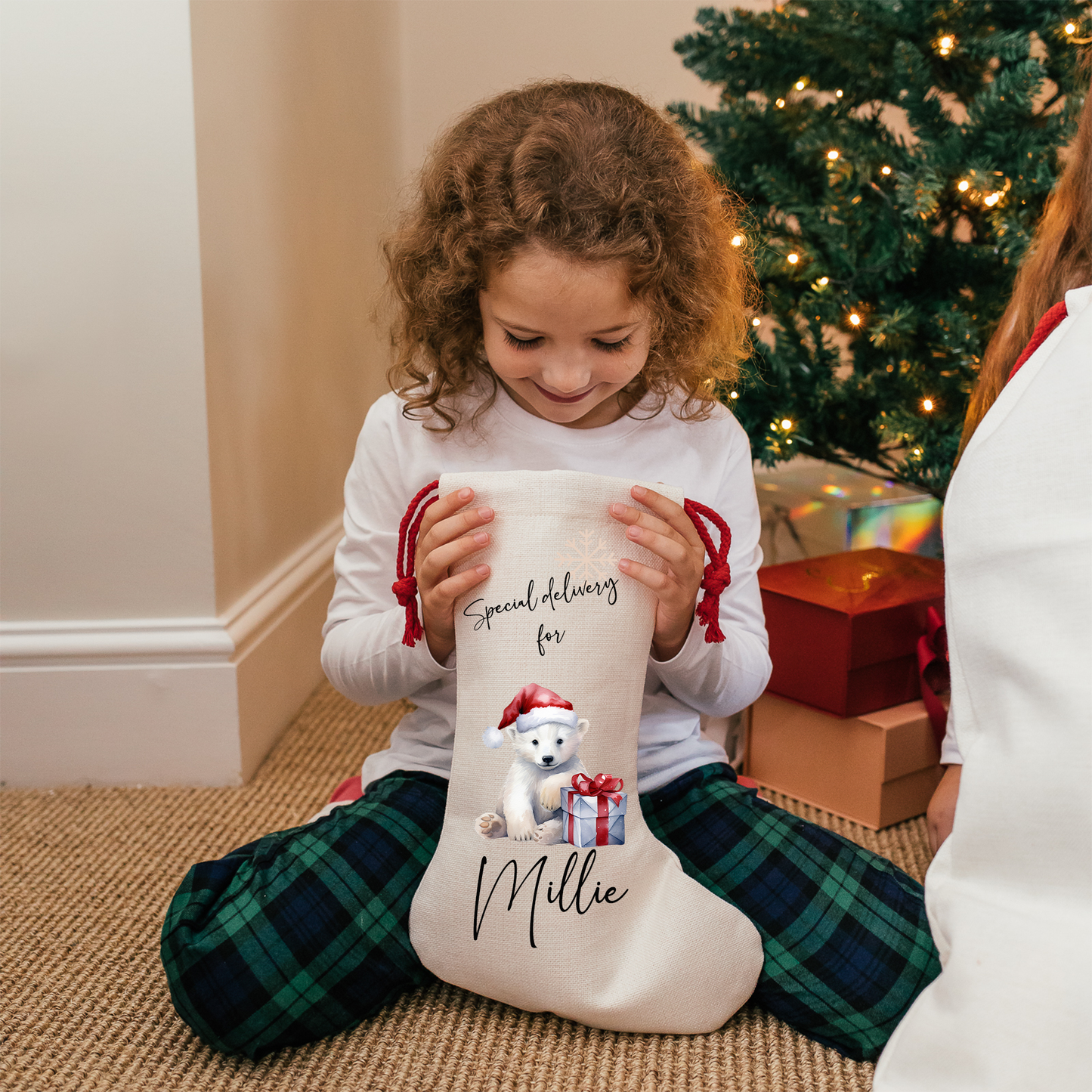 Personalised Polar Bear Stocking