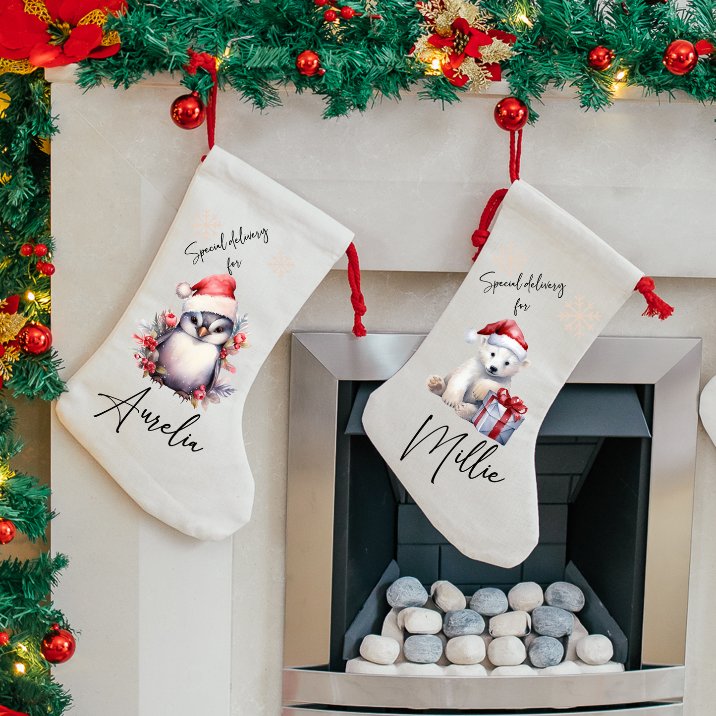 Personalised Polar Bear Stocking