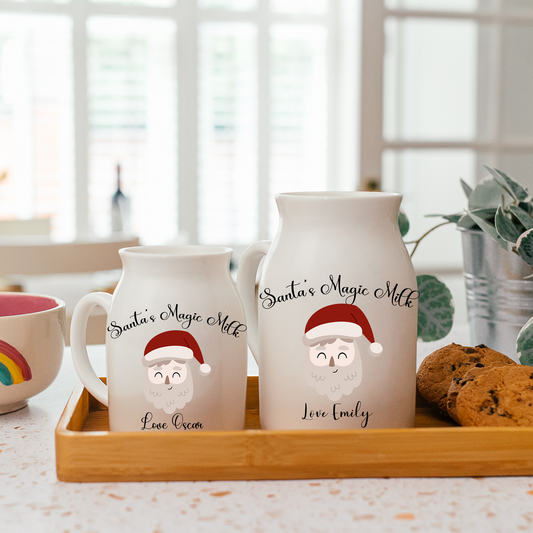 Custom Milk Jug for Santa